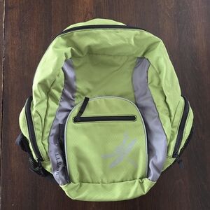 L.L. Bean Lime Green Dragonfly Daypack Backpack